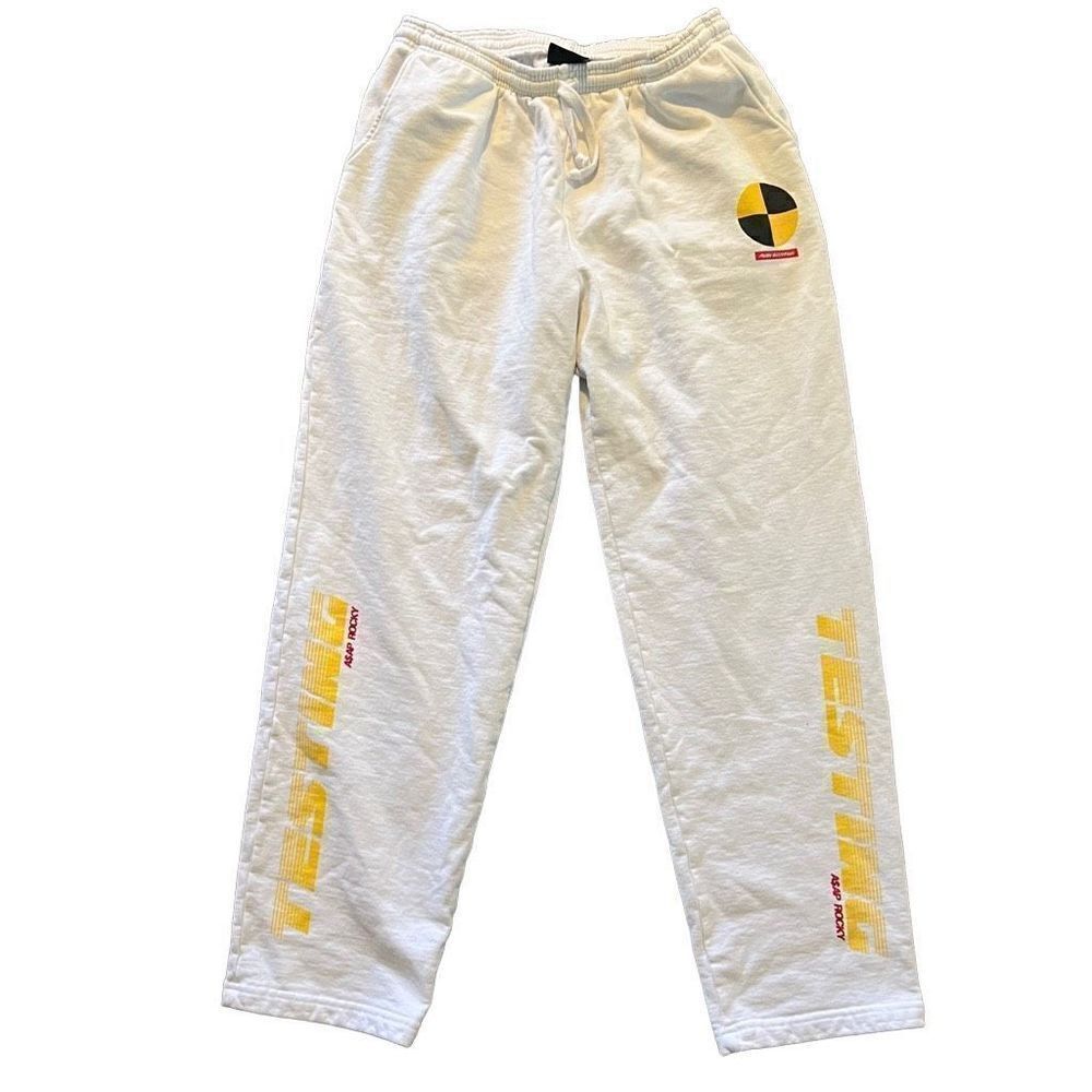 AWGE Testing Asap Rocky White Men’s Sweatpants Size XL